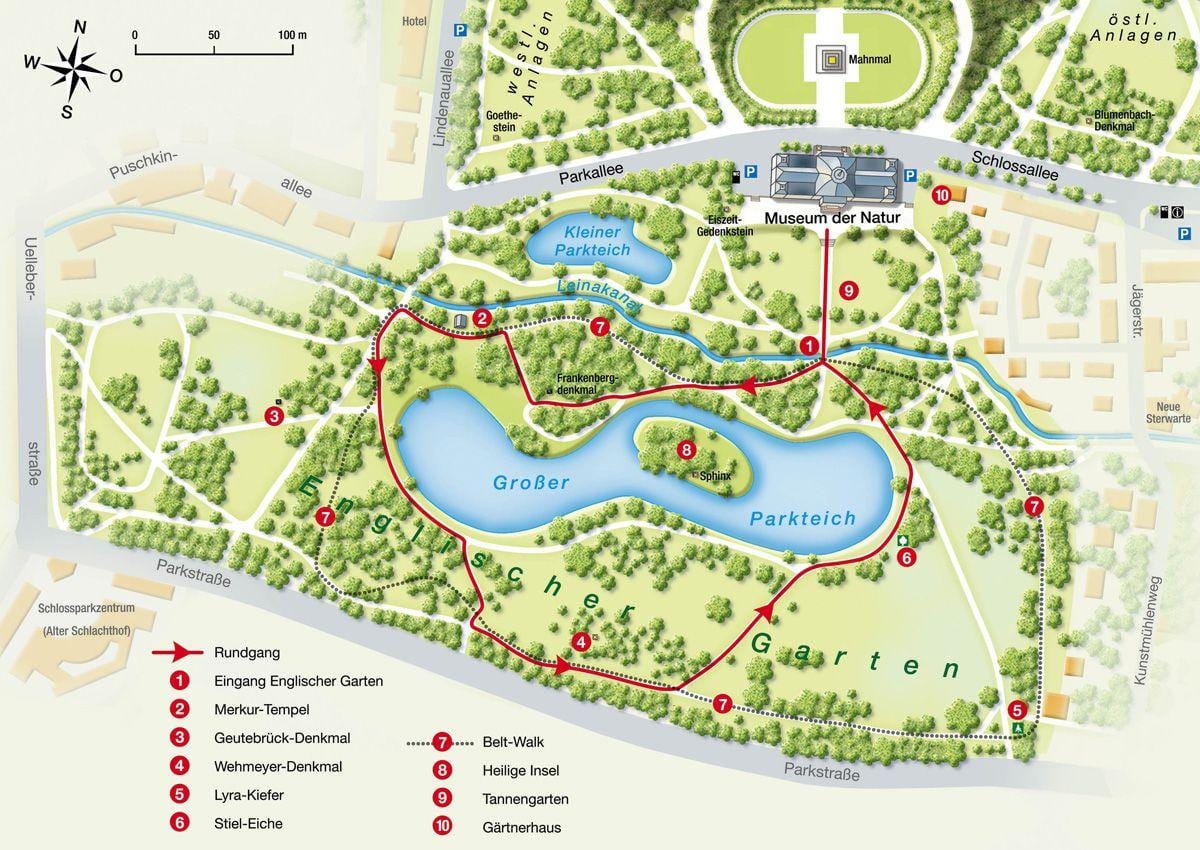 Mapa фазангартен