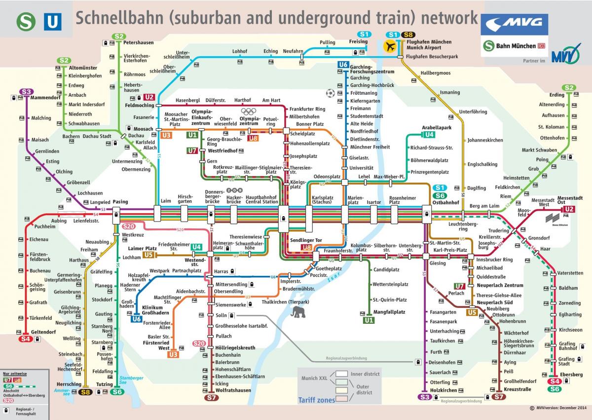 Monachium dworzec mapa