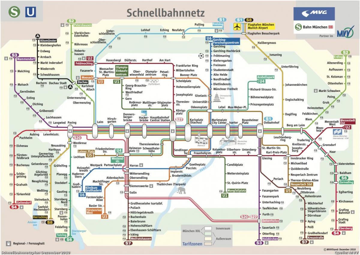 Monachium МВГ mapie
