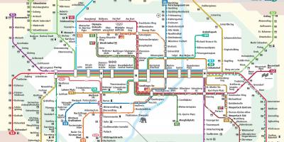 Monachium dworzec mapa