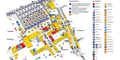 Platforma Monachium hbf underground station mapie
